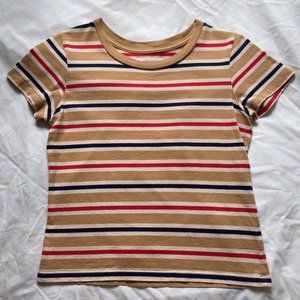 Aritzia Golden by TNA Striped T-Shirt